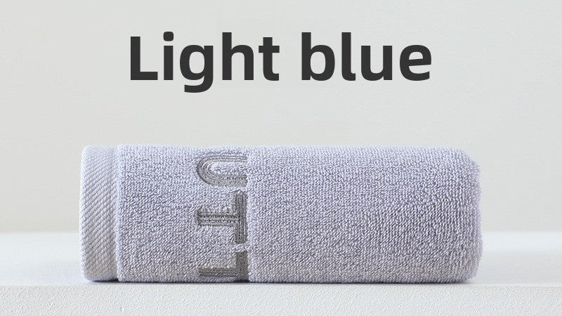 soft absorbent cotton face towel
