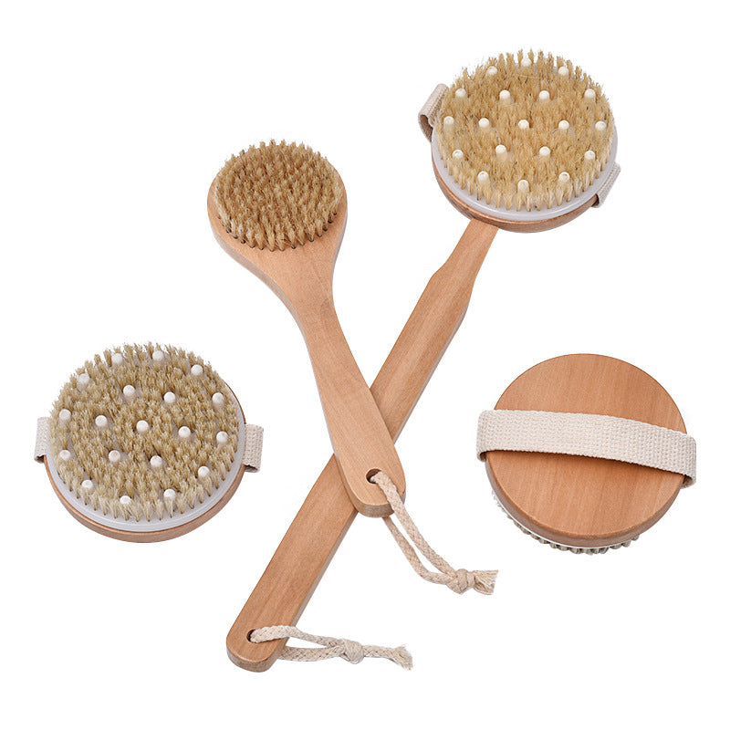 boar bristle bath body brush