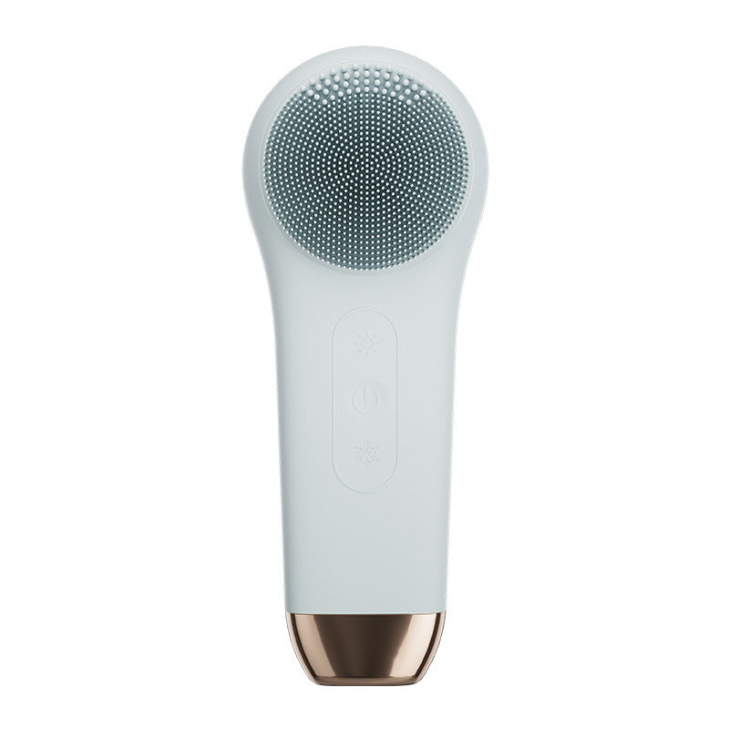 silicone facial cleansing brush