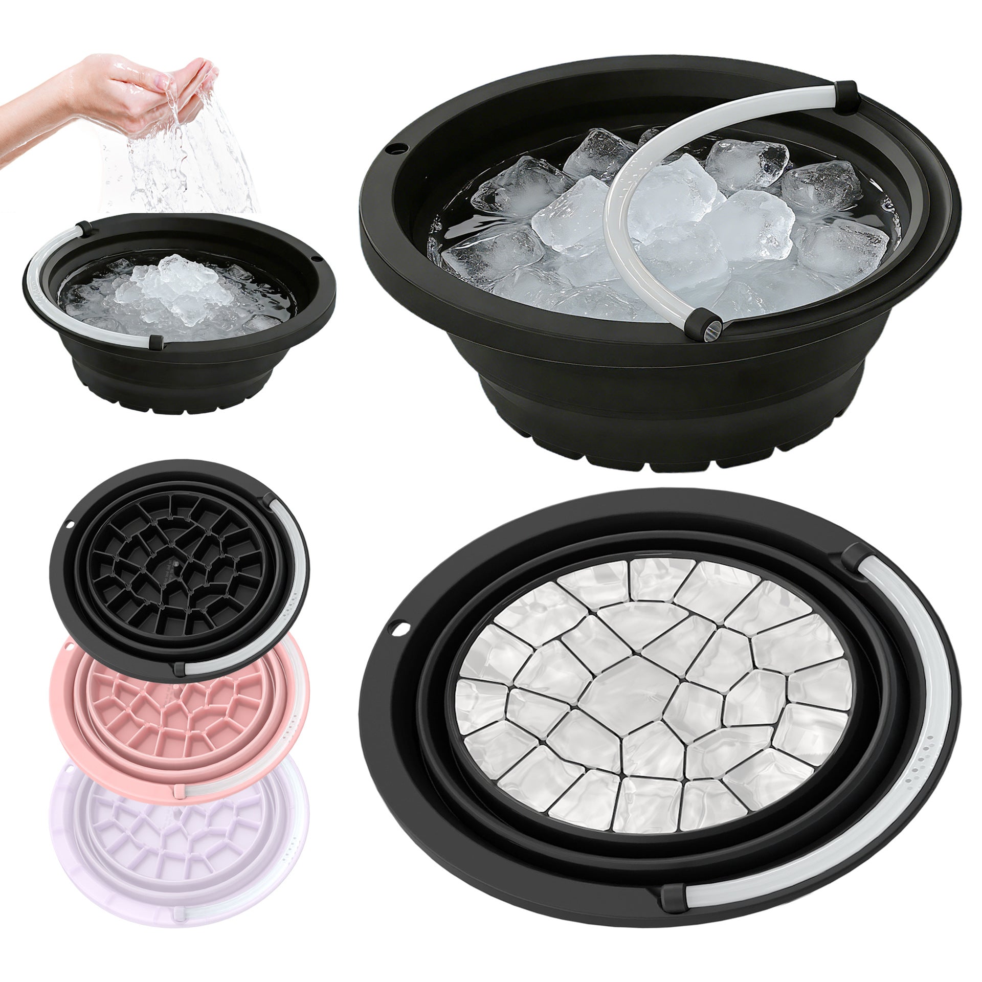 foldable ice basin